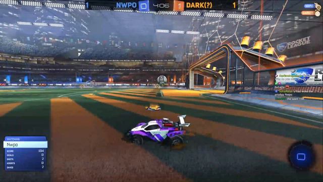 Nwpo vs Dark | Rocket League 1v1 Showmatch