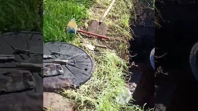 гидроизоляция водоразводного колодца.