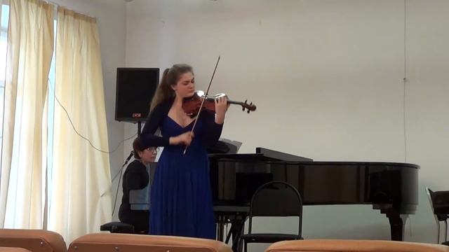 Мария Цуварёва. Скрипка. Э Шоссон Поэма