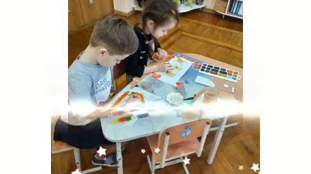 Городецкая роспись "Веселые санки"