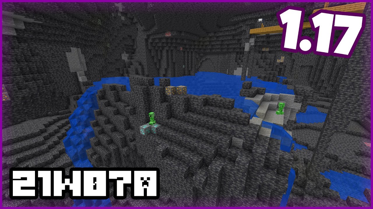 ГЛУБИННЫЙ СЛАНЕЦ В МАЙНКРАФТ 1.17! СНАПШОТ 21w07a