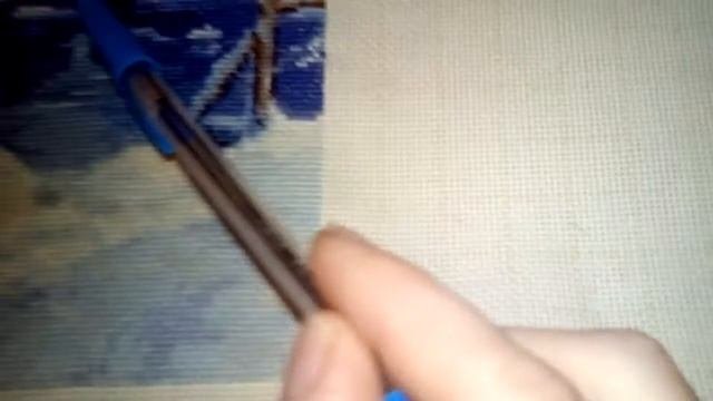 вышивка зимний пейзаж 2 отчёт