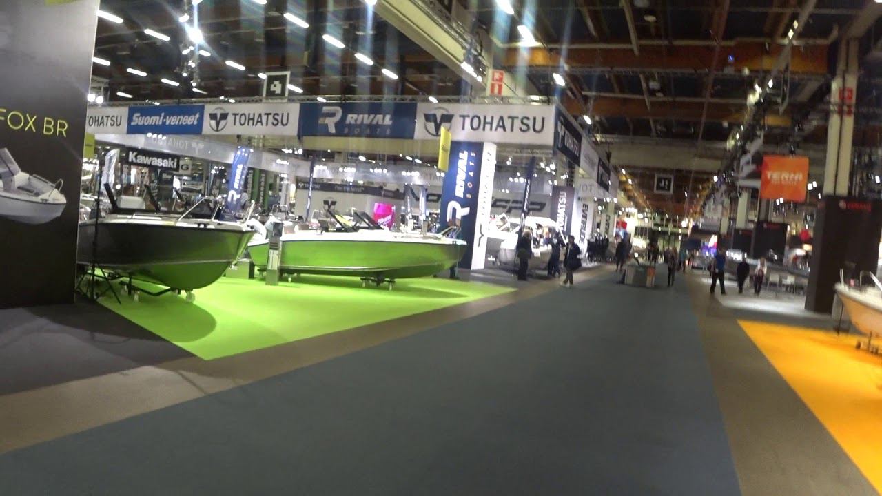 #vene2018 #rangemarine Выставка катеров и яхт в Финляндии