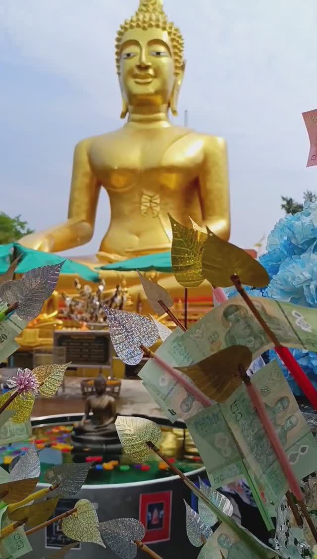 Большой Будда. Храм. Паттайя 2024. Пьём кокос / The Big Buddha. Temple #таиланд #паттайя #будда