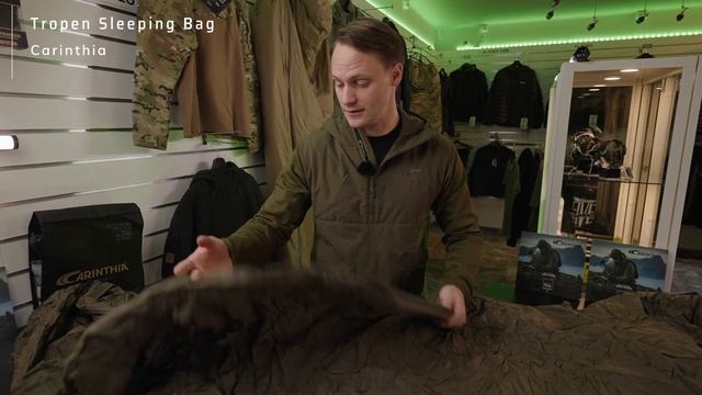 Carinthia Tropen Sleeping Bag - The best summer military sleeping bag from Carinthia.