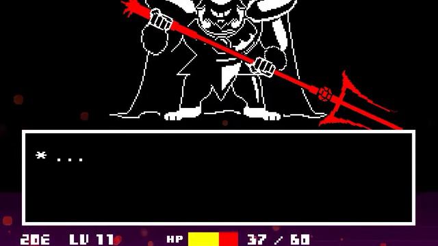 Undertale Asgore Fight