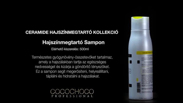 Ceramide Hajszínmegtartó Sampon
