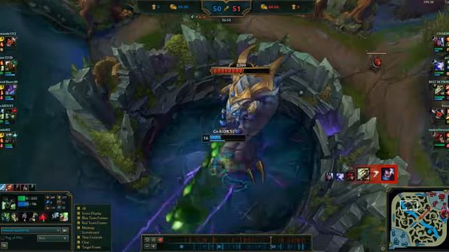 Warwick kill baron SOLO!!!