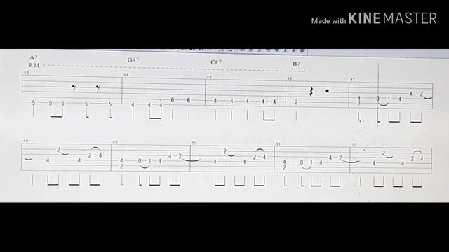 THE BEATLES - DAY TRIPPER Guitar Tablature