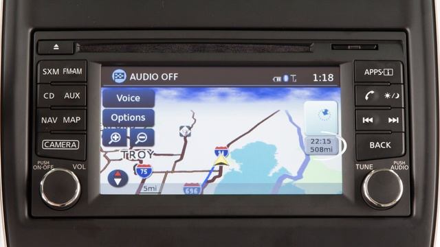 2017 NISSAN Versa Sedan - Map Button (if so equipped)