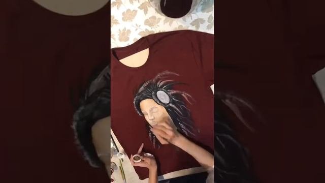 T Shirt Design Ideas Drawing Роспись футболки. Ручная роспись одежды. Роспись по ткани.