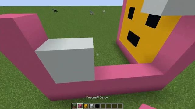 как построить голову бравлера Спраута?//MINECRAFT
