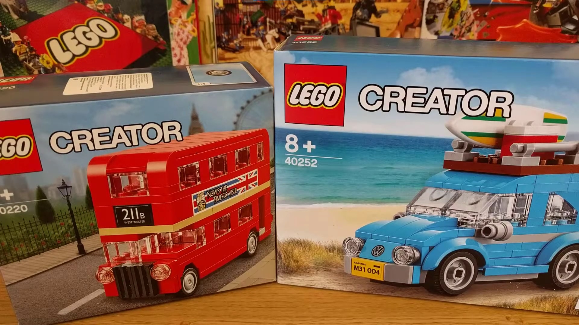 Lego Фольксваген Жук 40252 / Лондонский автобус 40220
