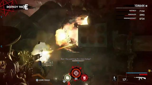 Zombie Army 4 Dead War Part 15 Hitler Boss Fight
