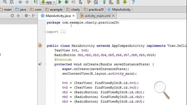 Radio Button Android Studio