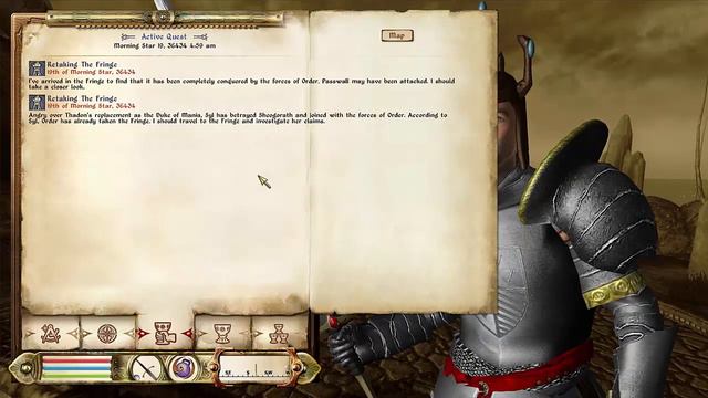 Oblivion Modded S2 (Shivering Isles DLC Walkthrough) Let's Play [Part 12] - Taking the Fringe