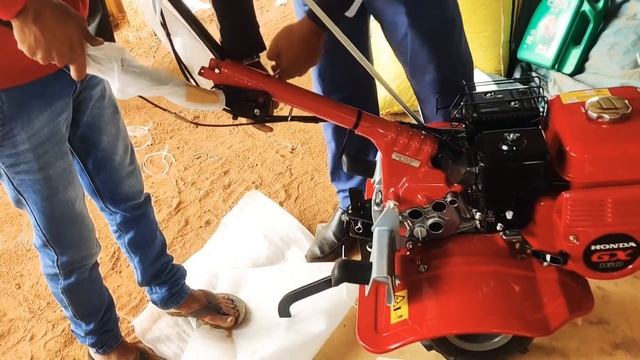 Unboxing New Honda FJ500 5hp tiller From Skylight Power