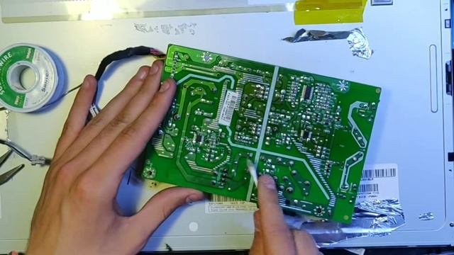 Ремонт монитора lg flatron w1943ss Не включается.