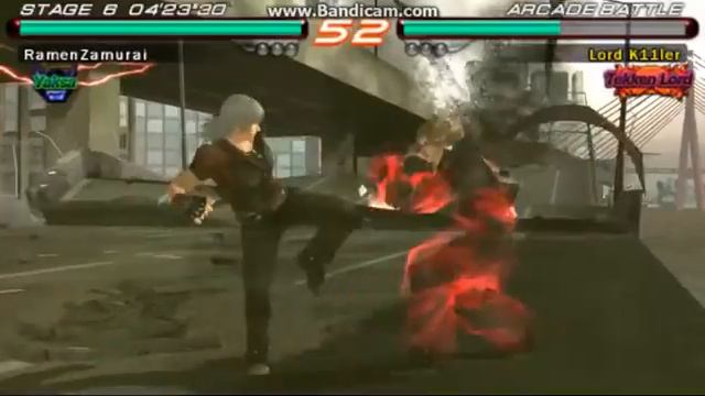 [ppsspp] Tekken 6 - Lee Arcade Mode (Hard)