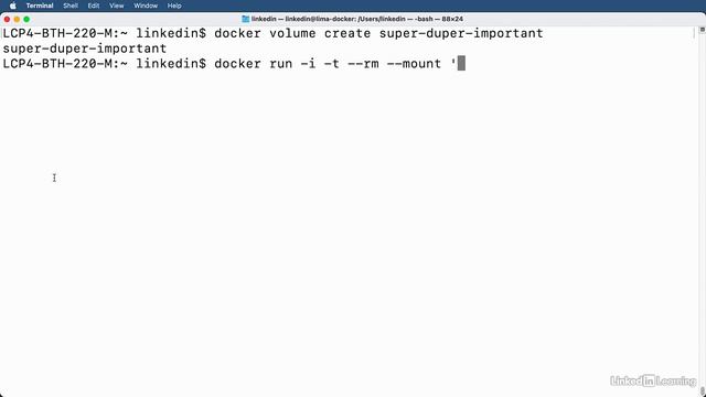 8.3_Creating Docker volumes - (8. Storing Data)