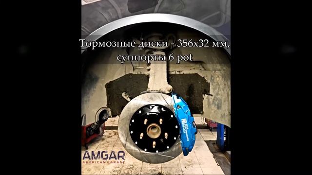 Тормозная система Тюнинг тормозов Сadillac CTS от hp-brakes.ru