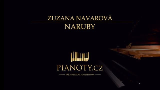 Zuzana Navarová - Naruby klavírní doprovod  karaoke