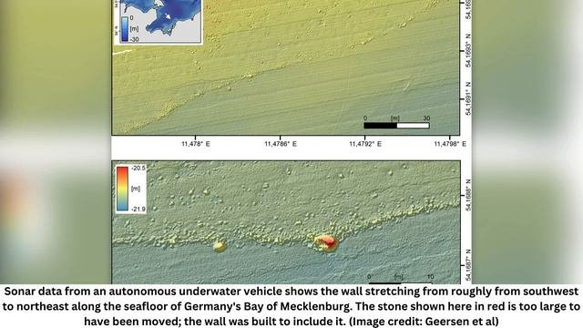 11,000-year-old Submerged Stone Wall Discovered Off Germany Was Once Used To Trap Reindeer