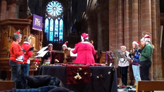 Borealis Bells, playing a remix of Good King Wenceslas