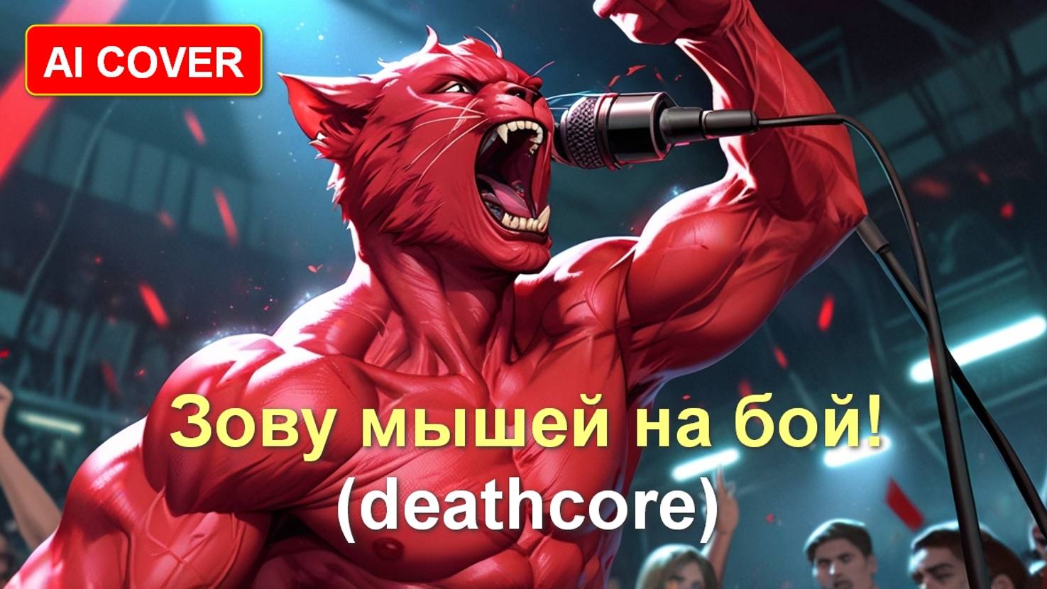 Зову мышей на бой (deathcore, drum and bass, electronic, sinth) AI cover