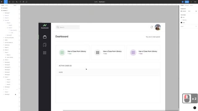 Web Design Speed Art | Figma dashboard UI UX