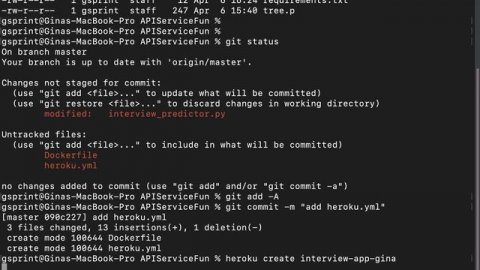 How to Deploy a Flask App to the Web using Heroku, heroku.yml, Docker Container Images, and Git