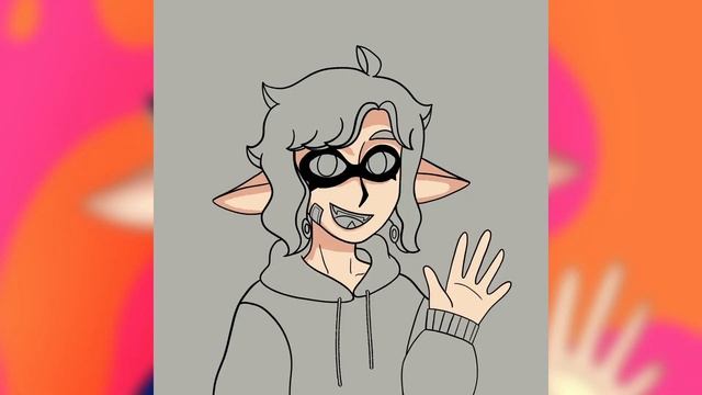 [SPEEDPAINT] Art trade with a friend ! ??️