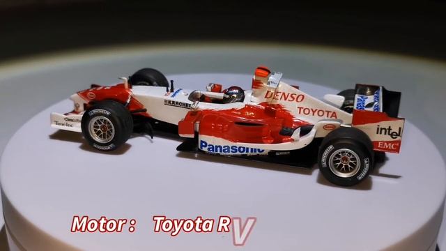 Toyota TF105B F1 2005 J.Trulli escala 1/43