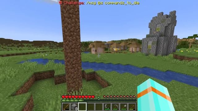 Minecraft But Deaths = World Size