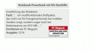 revolt Notebook-Powerbank m. Kfz-Starthilfe, Notfall-Hammer, 10.000 mAh/400 A