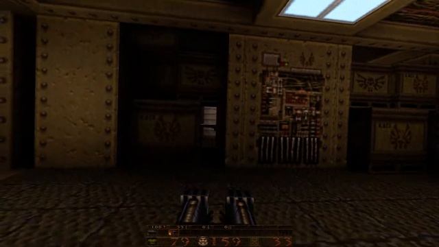 Quake - Dopa - Dimension of the Past by Machinegames - 01 Start + Military Base - All Secrets