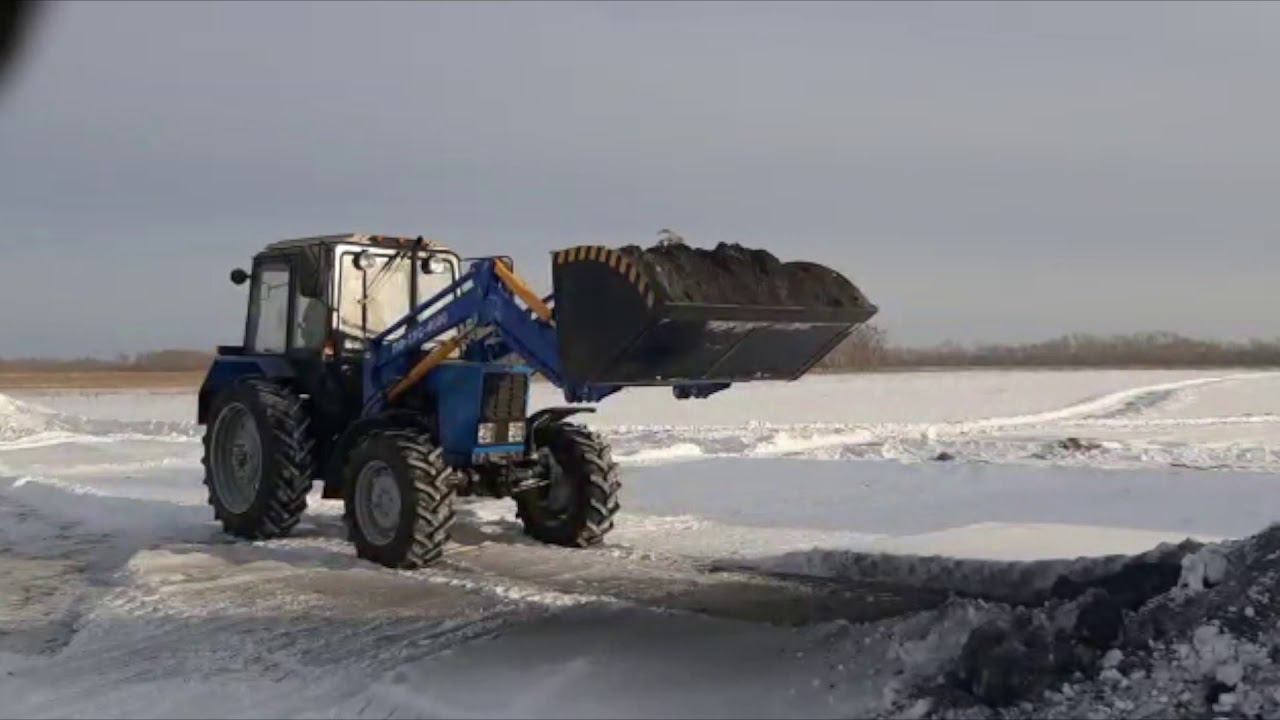 Новый фронтальный погрузчик Медведь ПФ-1УС-4000 от СибзаводАгро