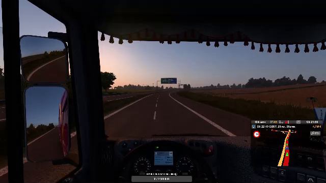 Euro Truck Simulator 2, покатушки с грузом, зарабатываем донатик) 2