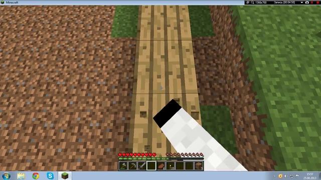 Как я 1 выживаю в Minecraft v.1.5.2 Часть-1