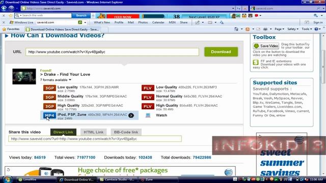 How to put Videos on Zune