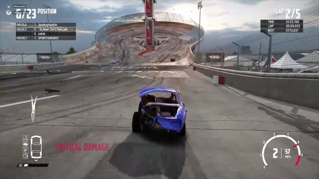 wreckfest multiplayer crashes | Helicopter in a Rocket