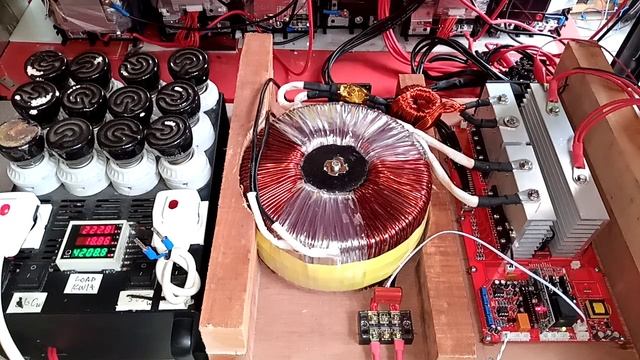 723976354 test beban kit inverter 5000w pure sine wave 220v 50hz siap pake 5000 w