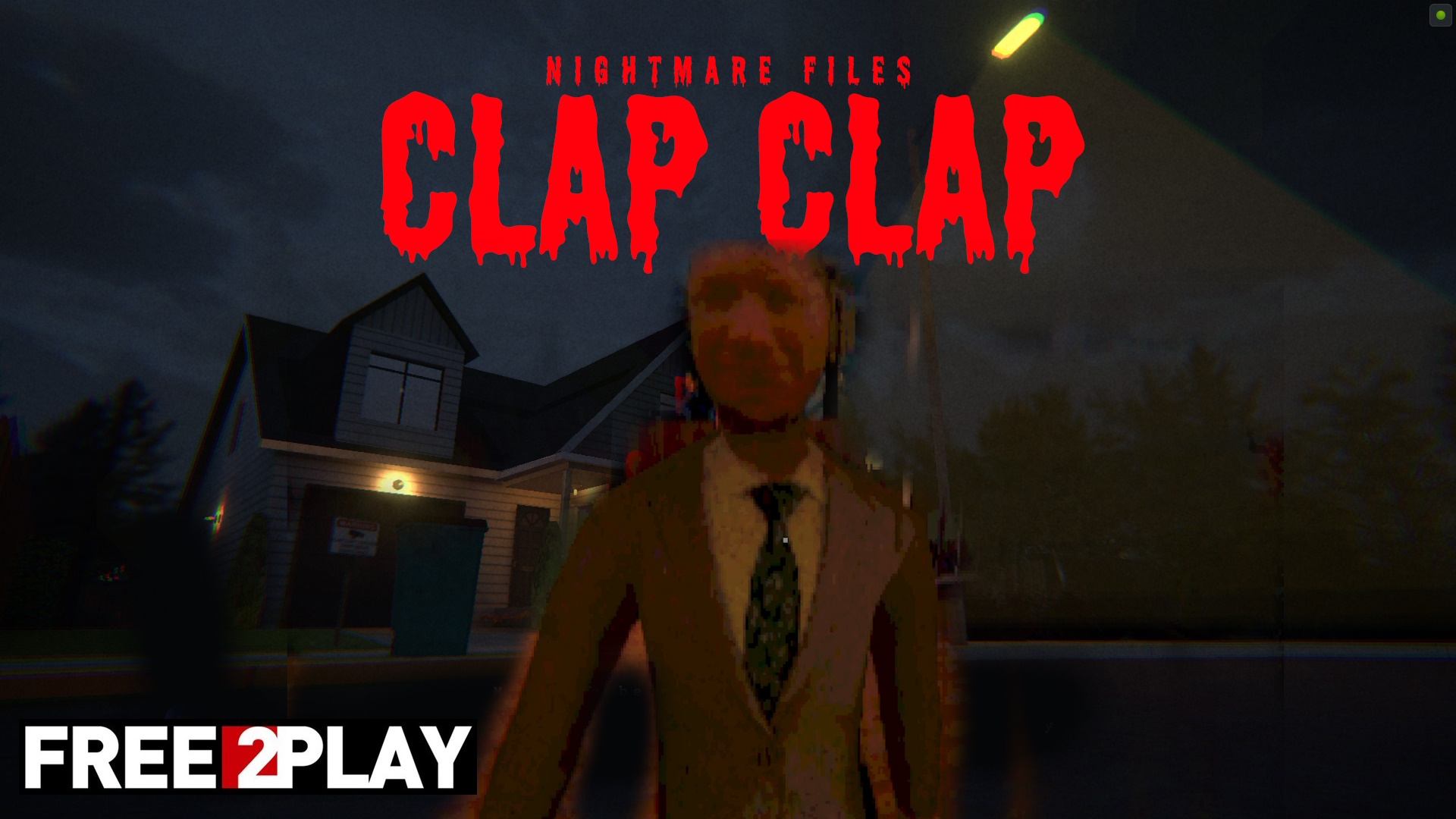 [Nightmare Files] Clap Clap ✅Бесплатный ужастик под ретро ✅Прохождение✅ PC Steam игра 2024