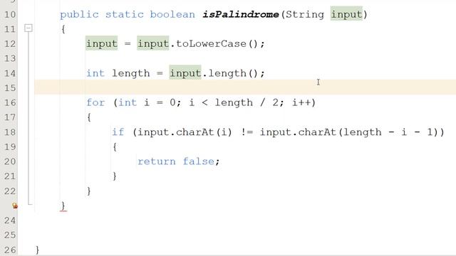 Java How to Check if a String/Word Is a Palindrome (Simple)