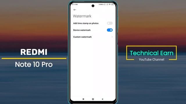 How to Remove Camera Watermark in Redmi Note 10 Pro |Redmi Note 10 Pro Camera Watermark Kaise Hatay