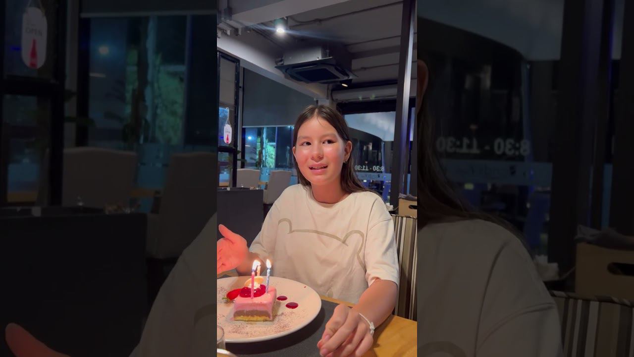 Отмечаем 13-летие дочки в Паттайе! #happybirthday #рекомендации #shorts #travel #thailand #vlog