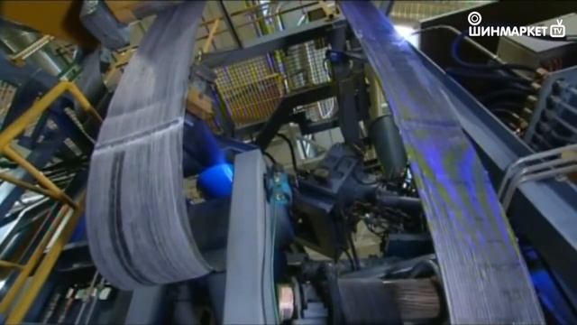 Видоролик о производстве шин от Continental