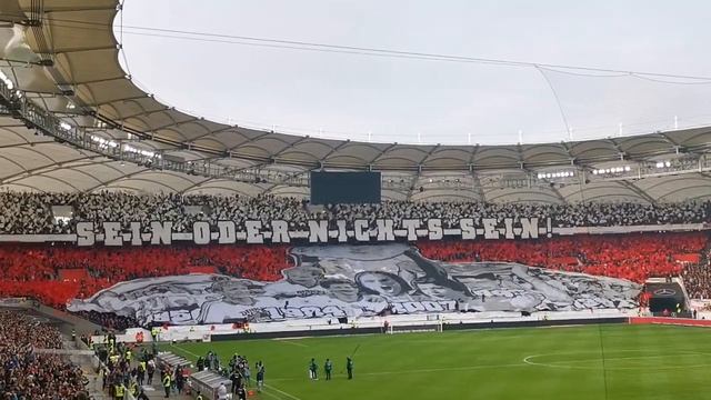 24.11.19 Derby Choreo VfB Stuttgart - Karlsruher SC(3:0)