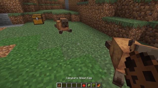 Capybara Mod for Minecraft (showcase)
