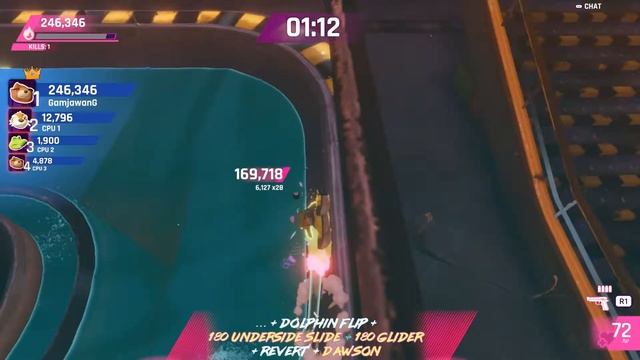 Wave Break - Worlds First 1 Million Point Combo
